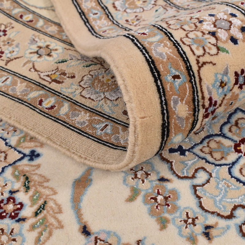 Loper Perzisch tapijt - Nain - Premium - 400 x 100 cm - beige