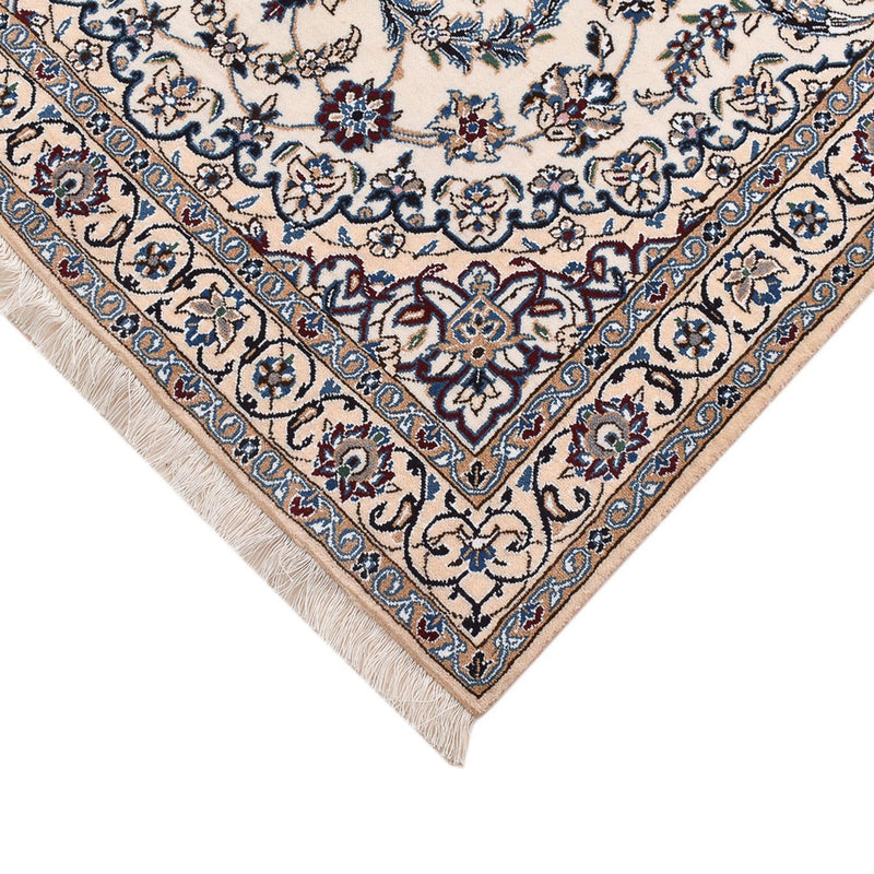 Perzisch tapijt - Nain - Koninklijk - 180 x 116 cm - grijs