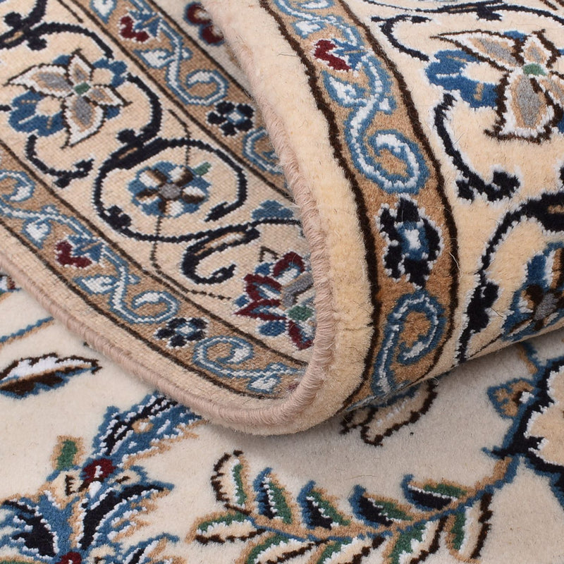 Perzisch tapijt - Nain - Koninklijk - 180 x 116 cm - grijs