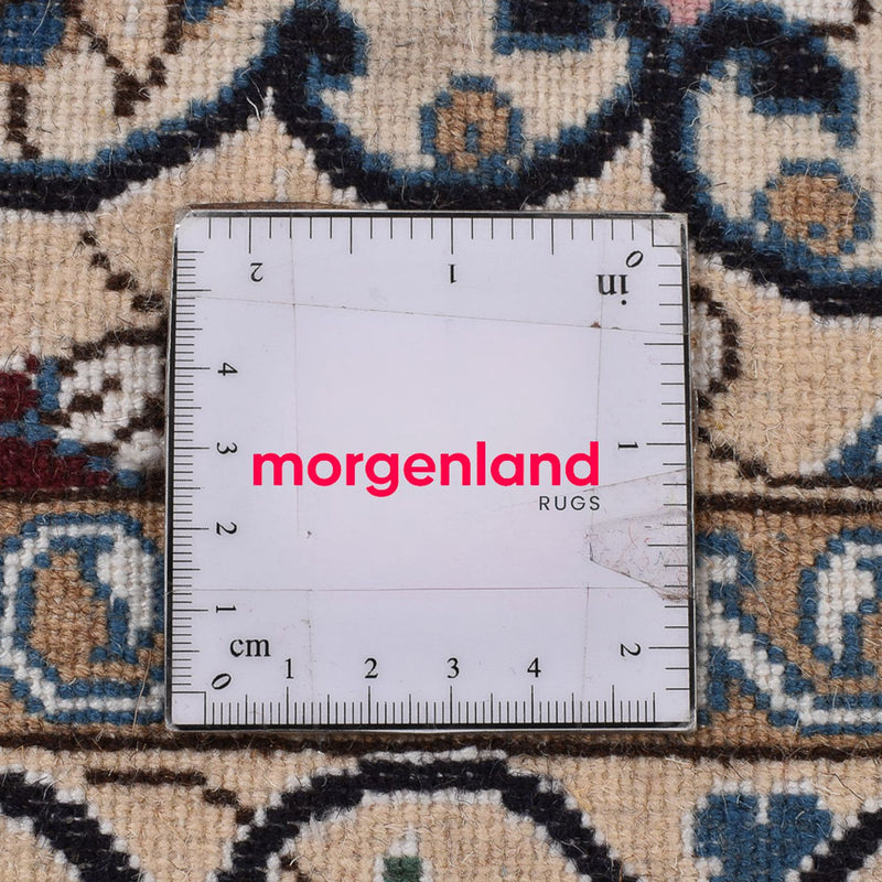 Perzisch tapijt - Nain - Koninklijk - 180 x 116 cm - grijs