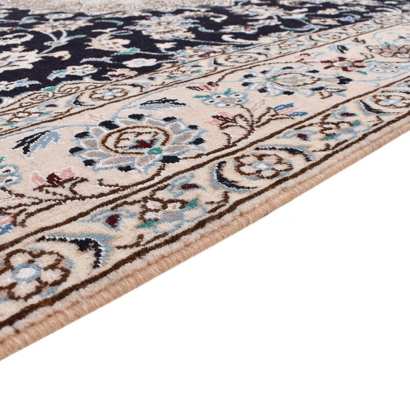 Perzisch tapijt - Nain - Koninklijk - 250 x 153 cm - donkerblauw