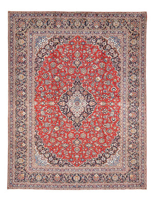 Perzisch tapijt - Keshan - 398 x 306 cm - rood