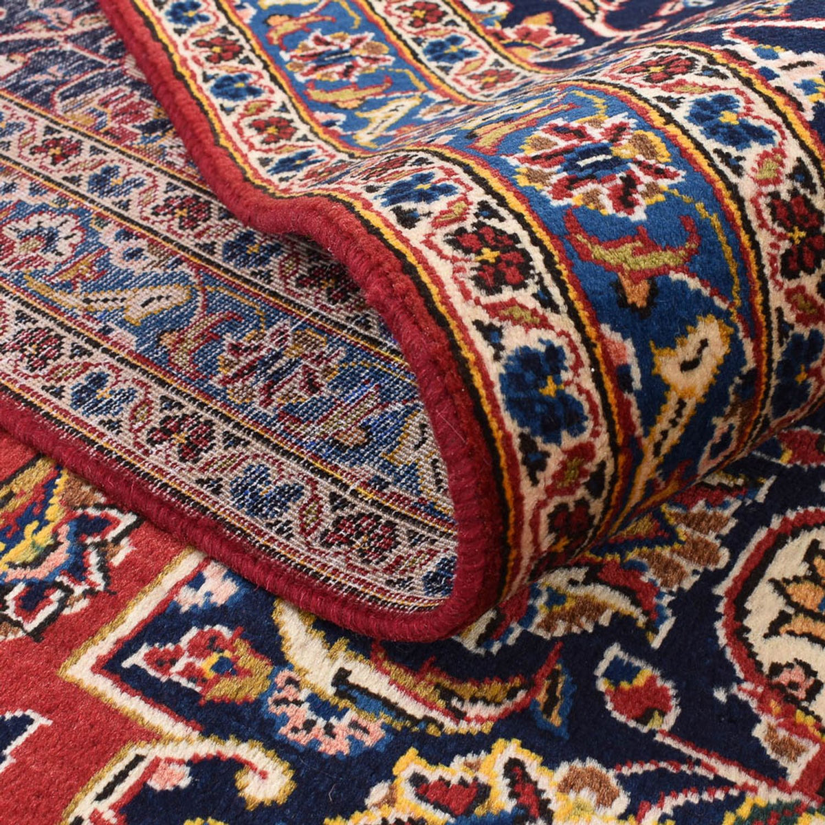 Perzisch tapijt - Keshan - 409 x 301 cm - rood