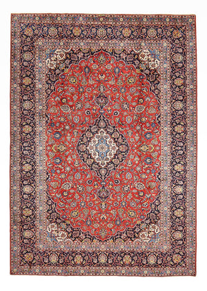 Perzisch tapijt - Keshan - 420 x 302 cm - rood