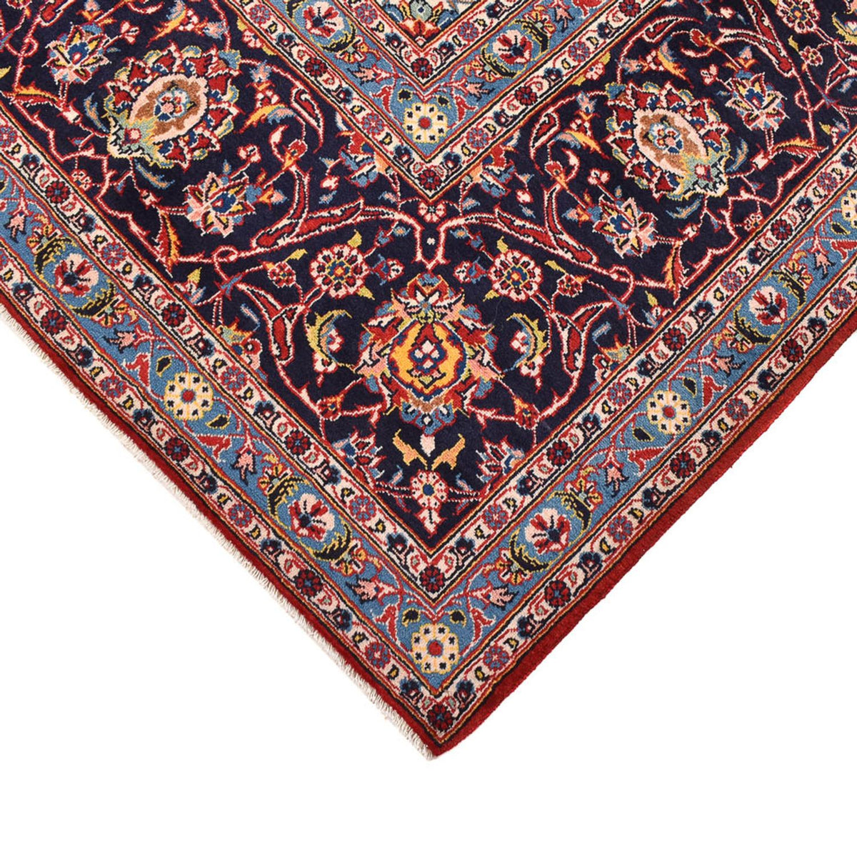 Perzisch tapijt - Keshan - 420 x 302 cm - rood