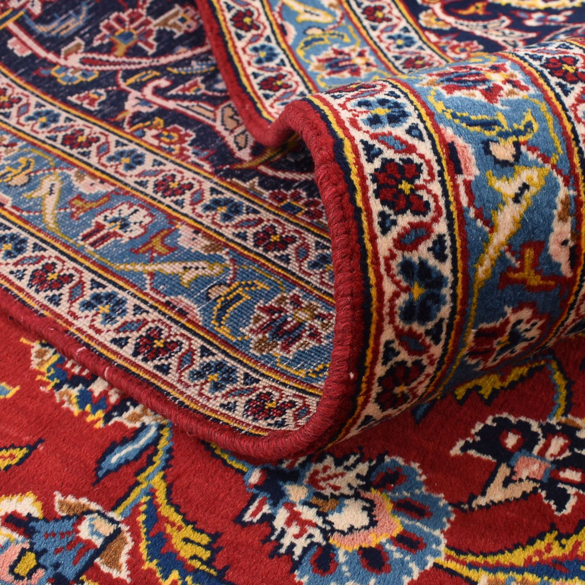 Perzisch tapijt - Keshan - 414 x 290 cm - roest