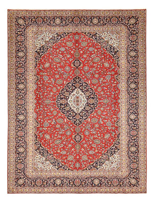 Perzisch tapijt - Keshan - 392 x 293 cm - rood