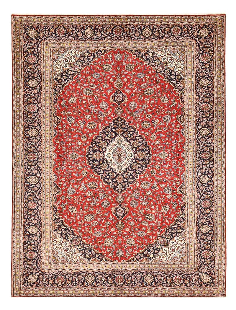Perzisch tapijt - Keshan - 392 x 293 cm - rood
