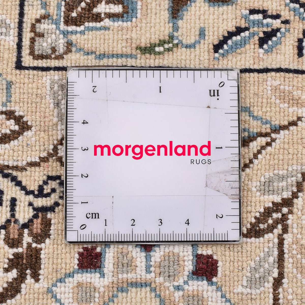 Perzisch tapijt - Nain - Koninklijk - 307 x 207 cm - wit  crème