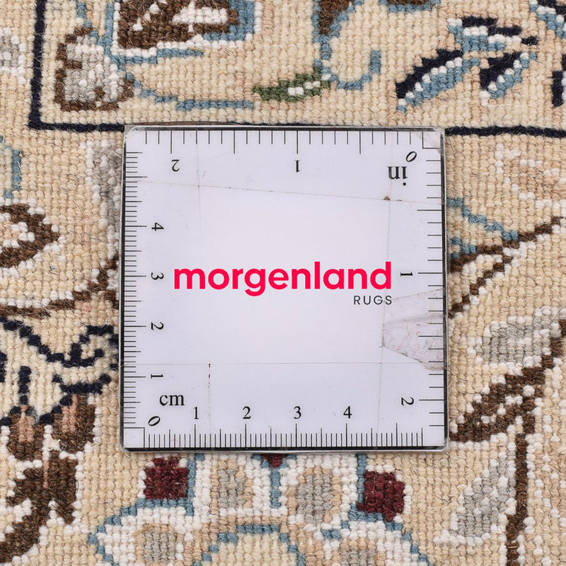 Perzisch tapijt - Nain - Koninklijk - 307 x 207 cm - wit  crème