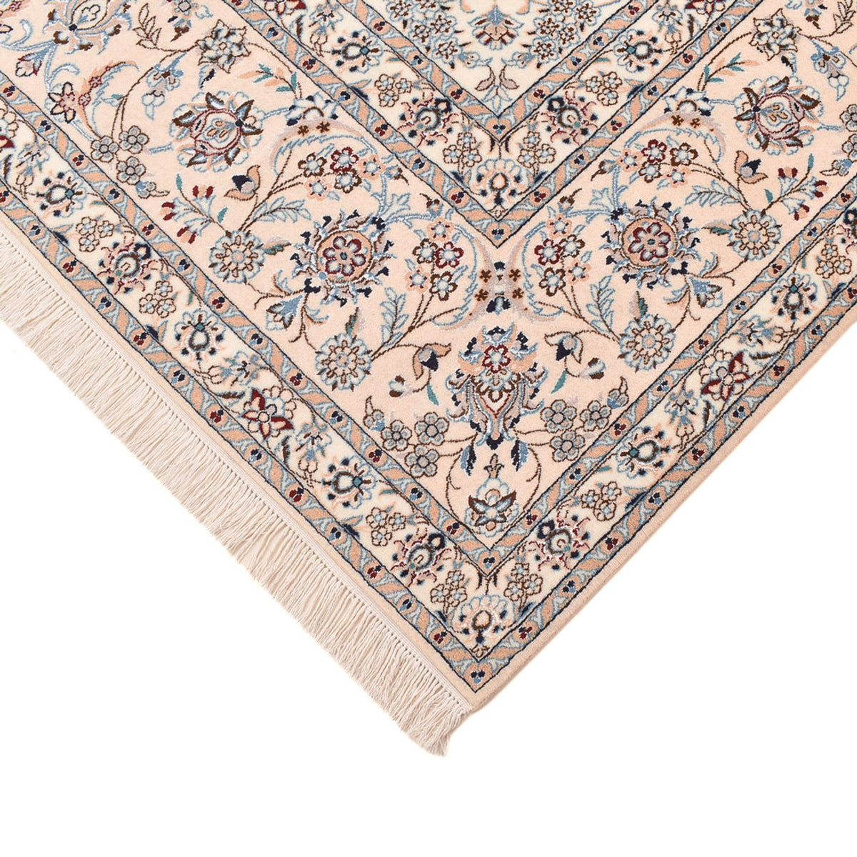 Perzisch tapijt - Nain - Premium - 313 x 251 cm - wit  crème