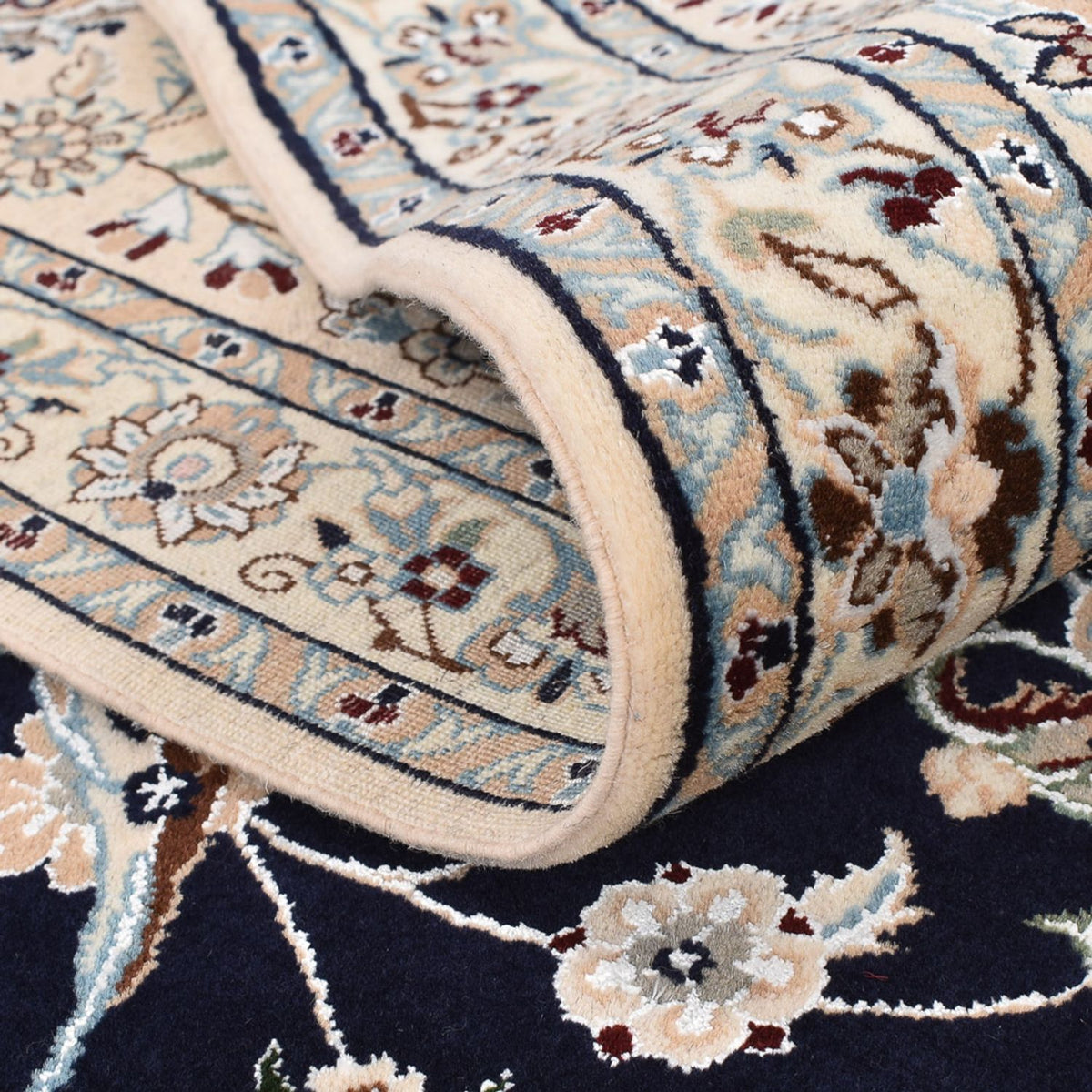Perzisch tapijt - Nain - Premium - 297 x 209 cm - donkerblauw