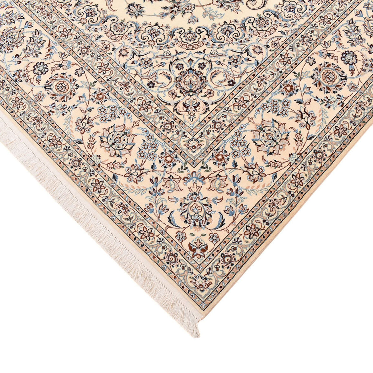 Perzisch tapijt - Nain - Premium - 306 x 200 cm - beige