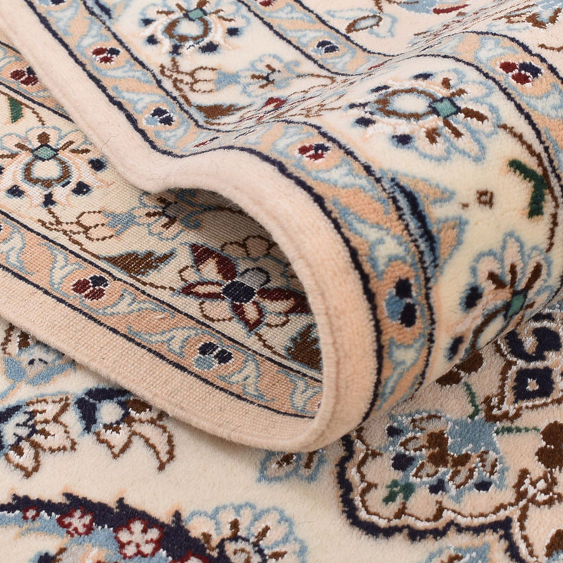 Perzisch tapijt - Nain - Premium - 306 x 251 cm - wit  crème