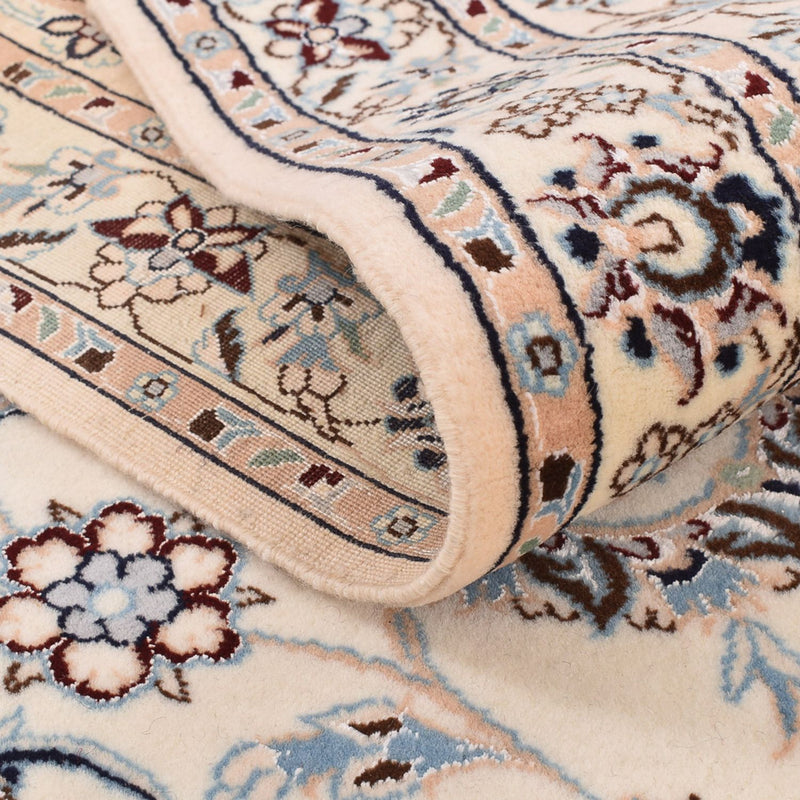 Perzisch tapijt - Nain - Premium - 347 x 258 cm - wit  crème