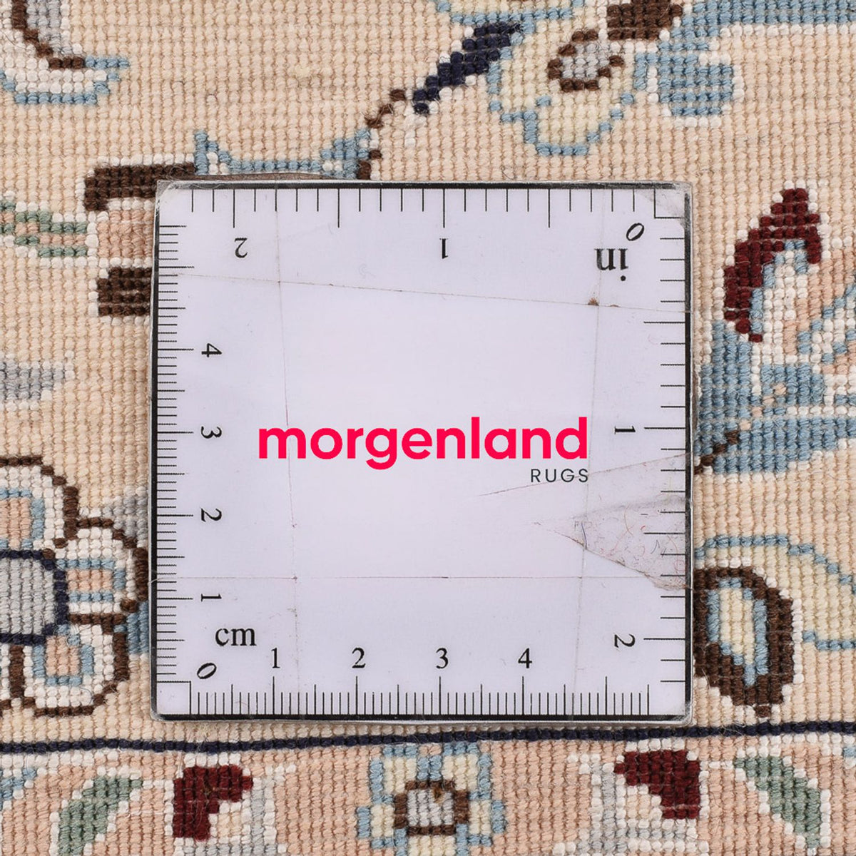 Perzisch tapijt - Nain - Premium - 347 x 258 cm - wit  crème