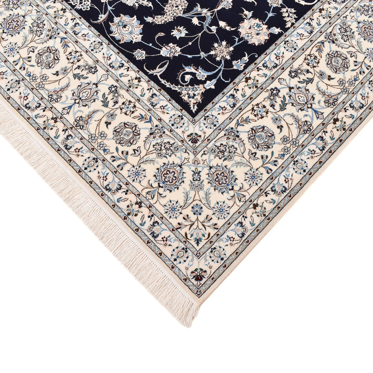 Perzisch tapijt - Nain - Premium - 310 x 210 cm - donkerblauw