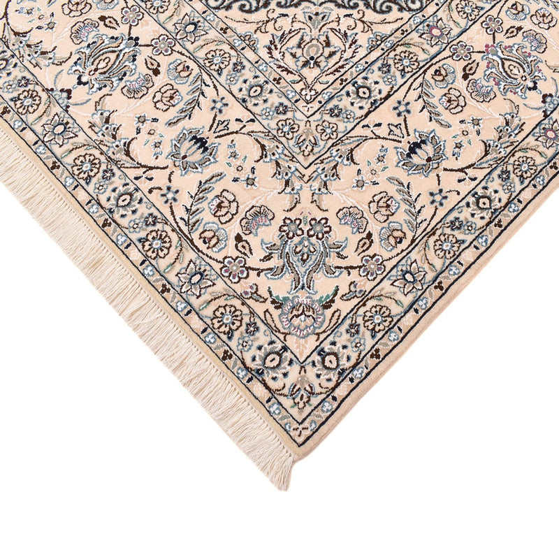 Perzisch tapijt - Nain - Koninklijk - 303 x 250 cm - donkerblauw