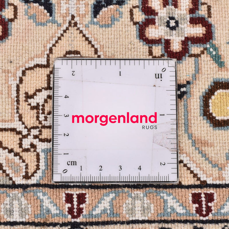 Loper Perzisch tapijt - Nain - Koninklijk - 273 x 88 cm - geel