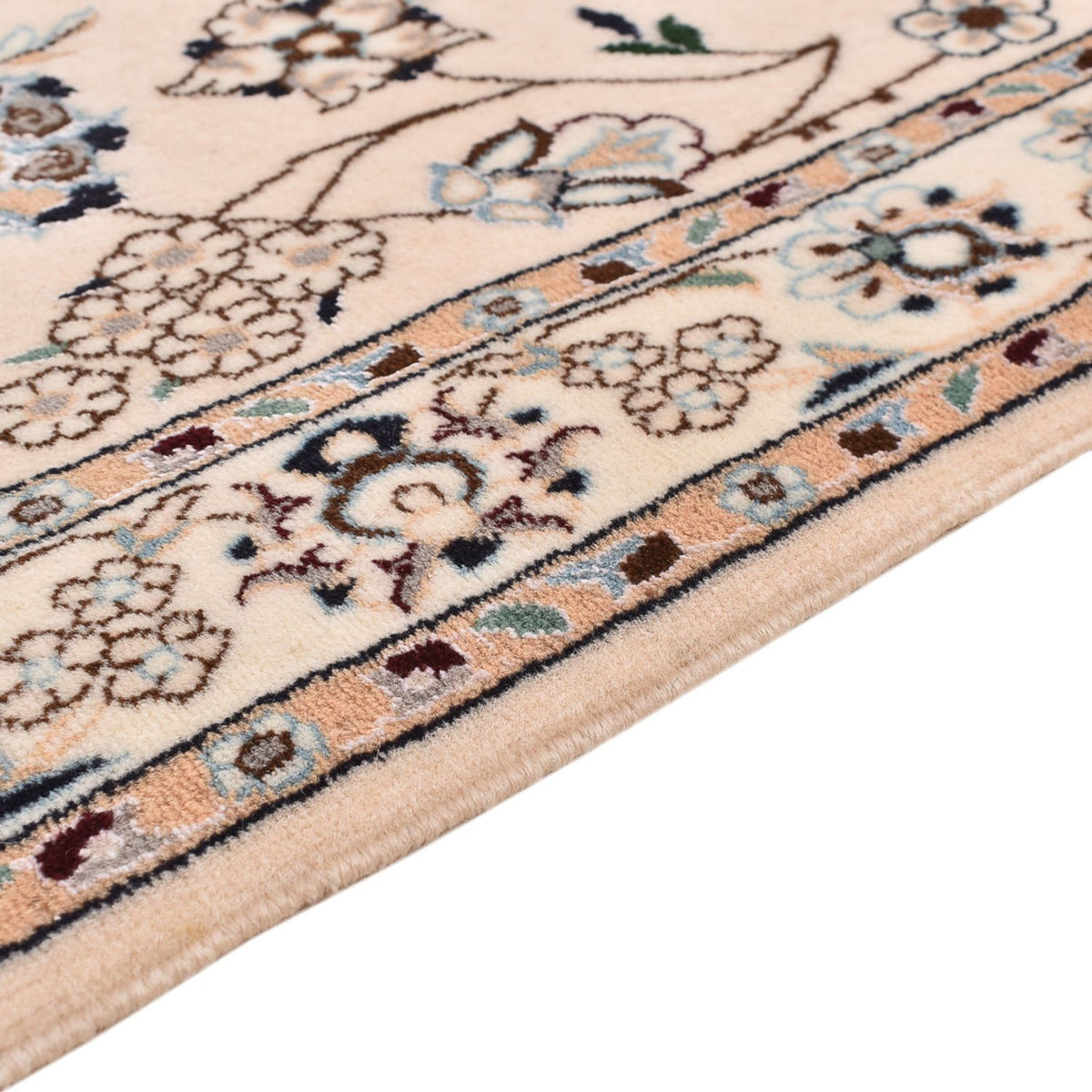 Perzisch tapijt - Nain - Premium - 307 x 255 cm - wit  crème