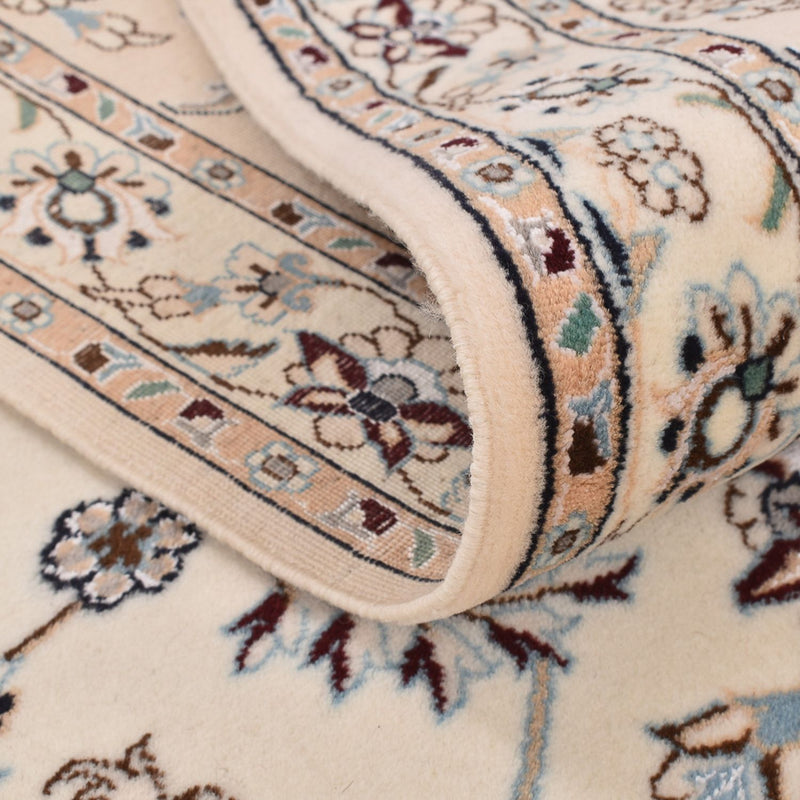 Perzisch tapijt - Nain - Premium - 307 x 255 cm - wit  crème