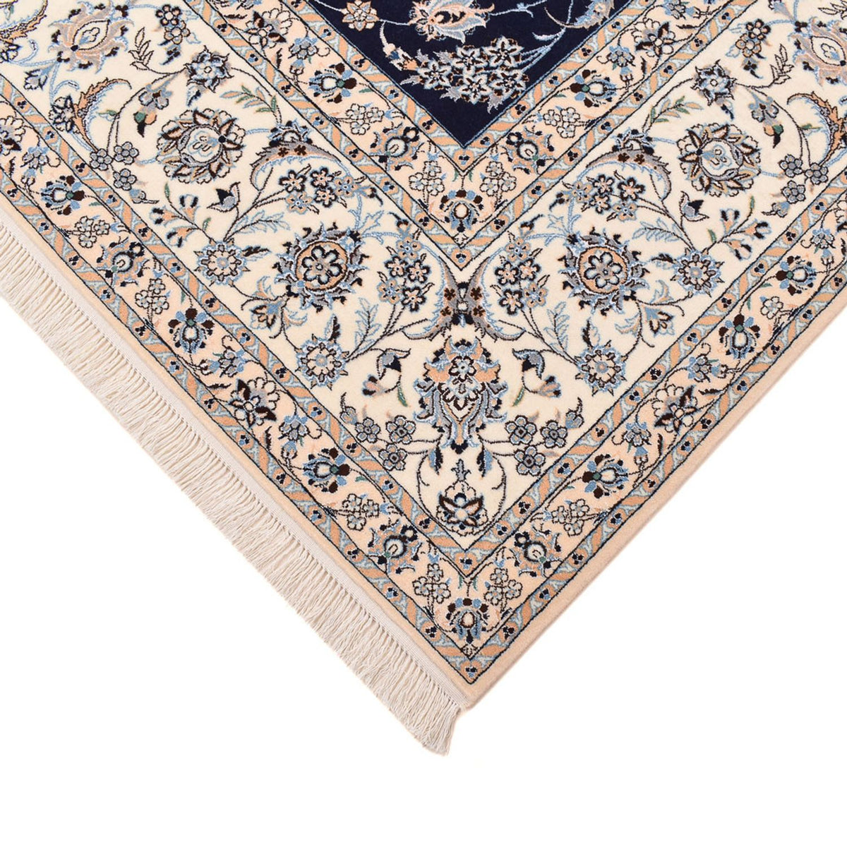 Perzisch tapijt - Nain - Premium - 304 x 258 cm - donkerblauw