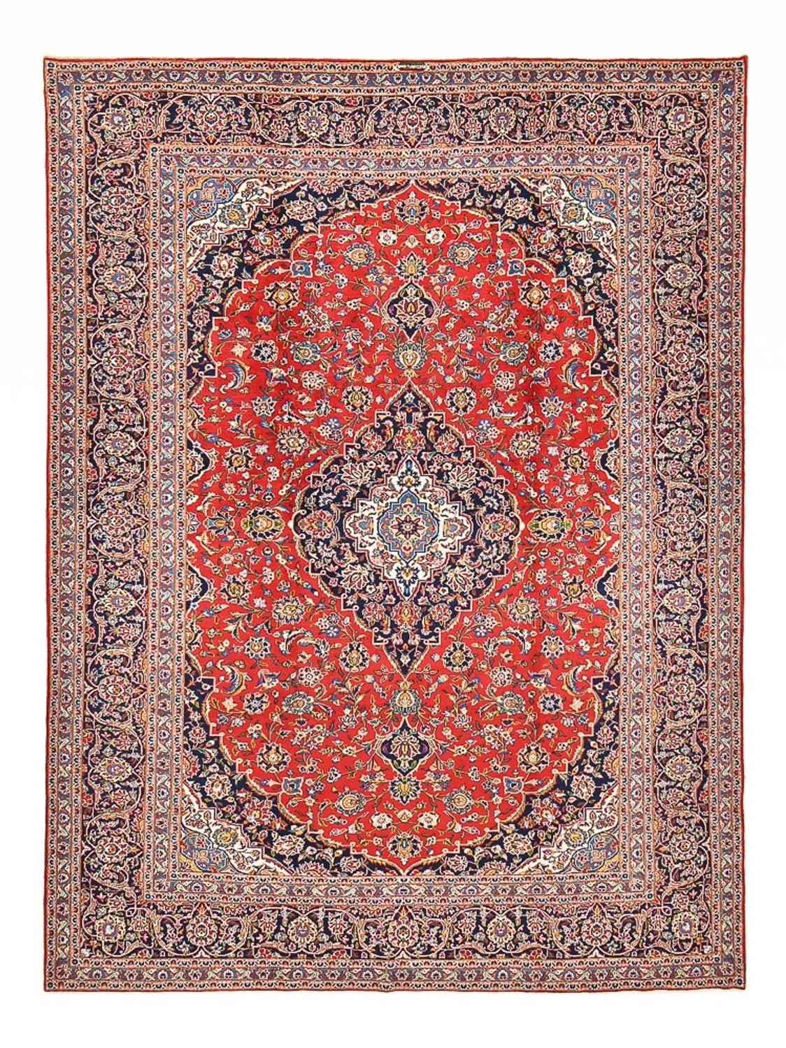 Perzisch tapijt - Keshan - 388 x 294 cm - rood