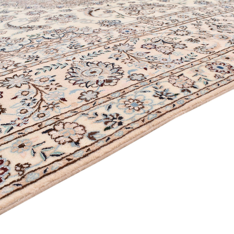 Perzisch tapijt - Nain - Premium - 302 x 210 cm - wit  crème