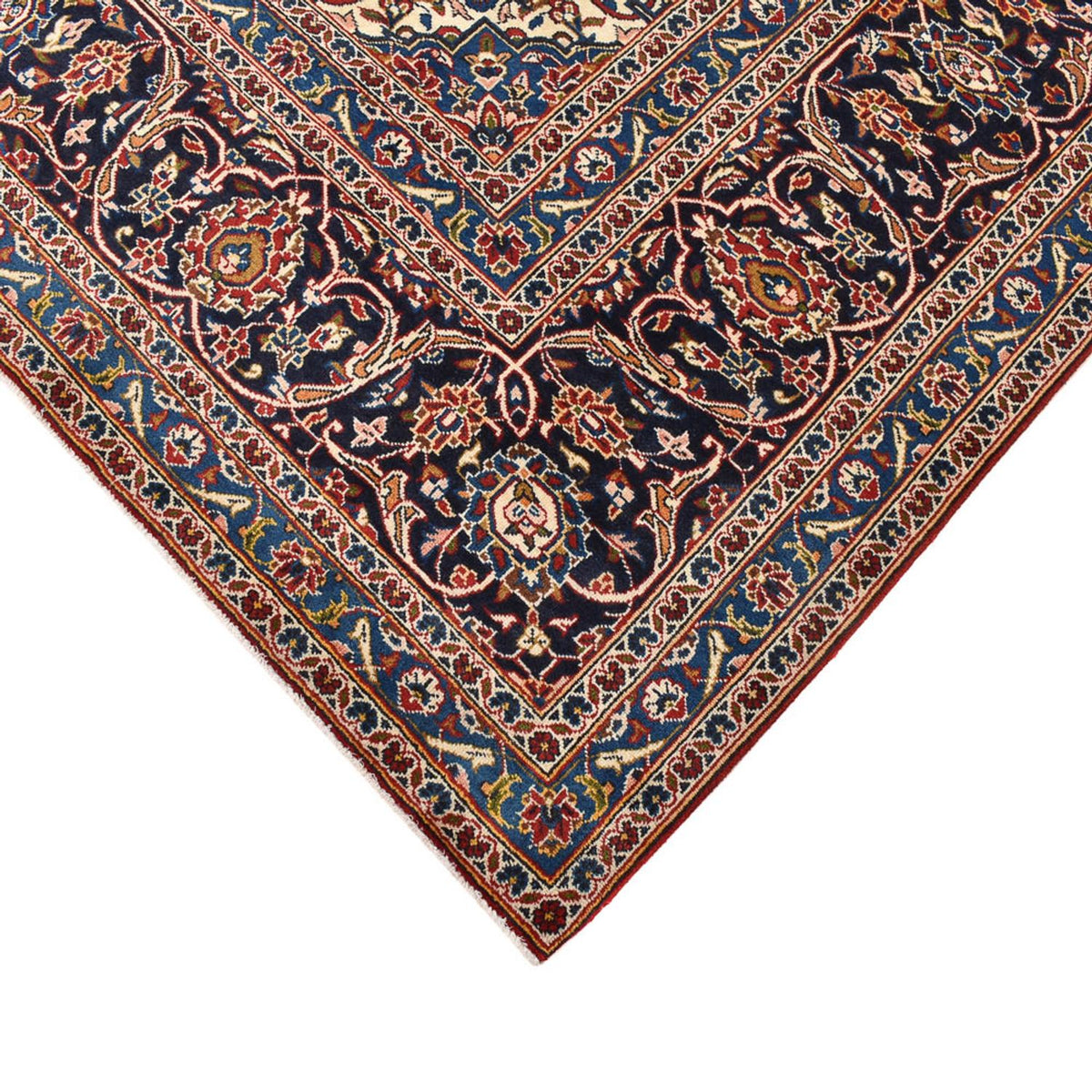 Perzisch tapijt - Keshan - 397 x 297 cm - rood