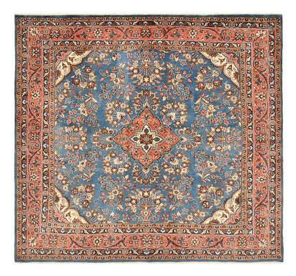 Perzisch Tapijt - Nomadisch vierkant  - 200 x 207 cm - blauw