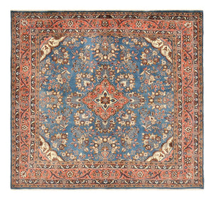 Perzisch Tapijt - Nomadisch vierkant  - 200 x 207 cm - blauw