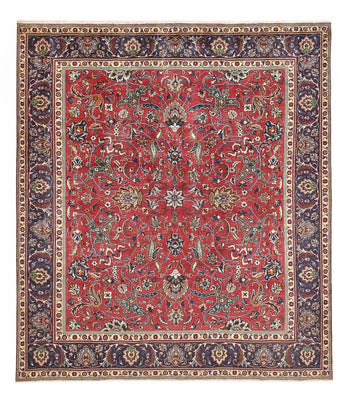 Perzisch tapijt - Tabriz speciale vorm  - 348 x 307 cm - rood