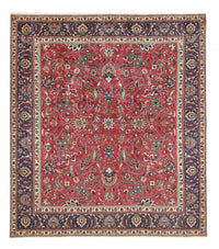 Perzisch tapijt - Tabriz speciale vorm  - 348 x 307 cm - rood