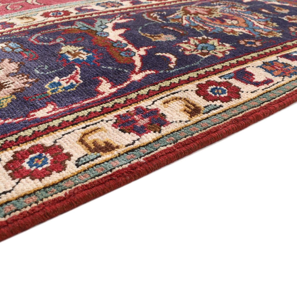 Perzisch tapijt - Tabriz speciale vorm  - 348 x 307 cm - rood