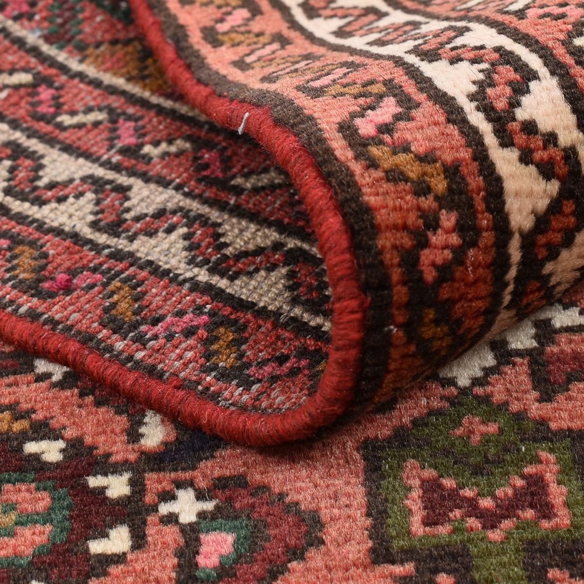 Loper Perzisch Tapijt - Nomadisch - 190 x 69 cm - donkerrood