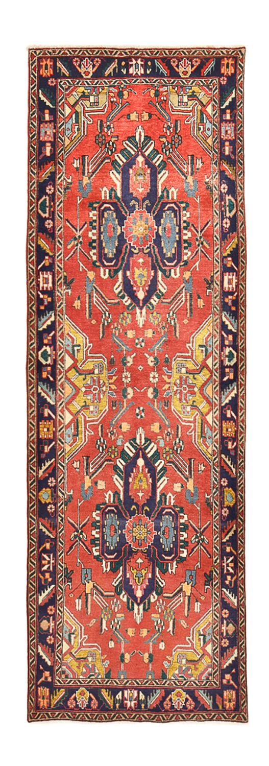 Loper Perzisch tapijt - Tabriz - 354 x 117 cm - veelkleurig