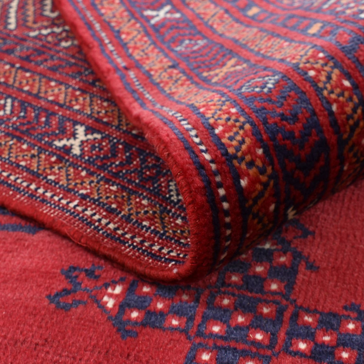 Turkaman tapijt - 339 x 255 cm - rood