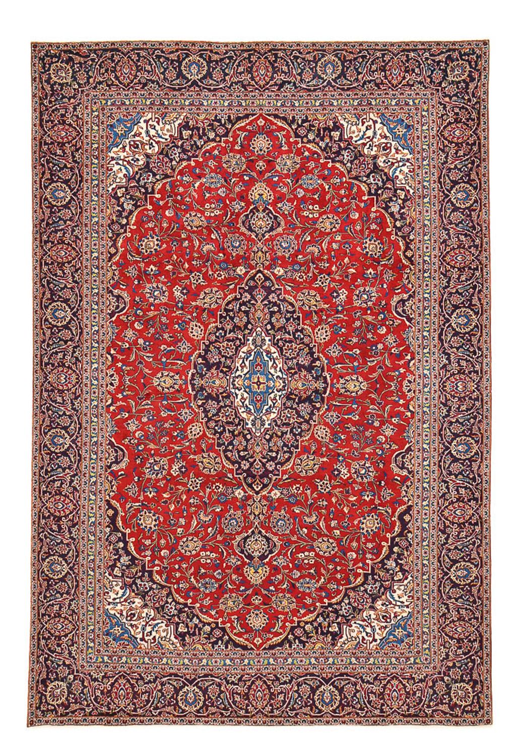 Perzisch tapijt - Keshan - 405 x 275 cm - rood