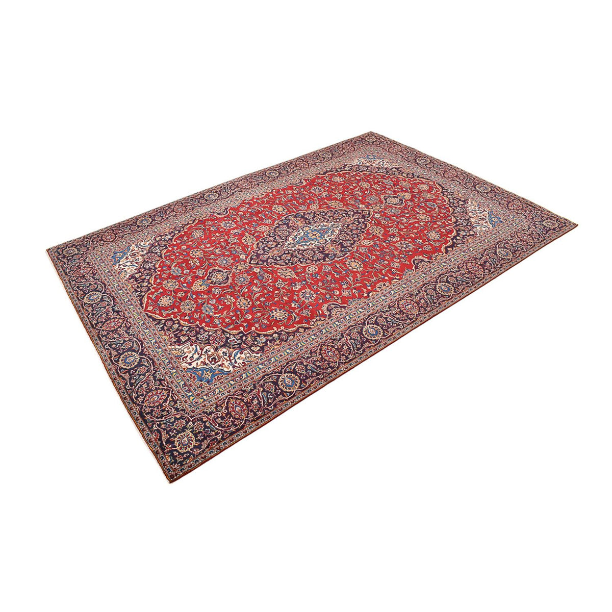 Perzisch tapijt - Keshan - 405 x 275 cm - rood