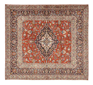 Perzisch tapijt - Keshan - 253 x 225 cm - rood