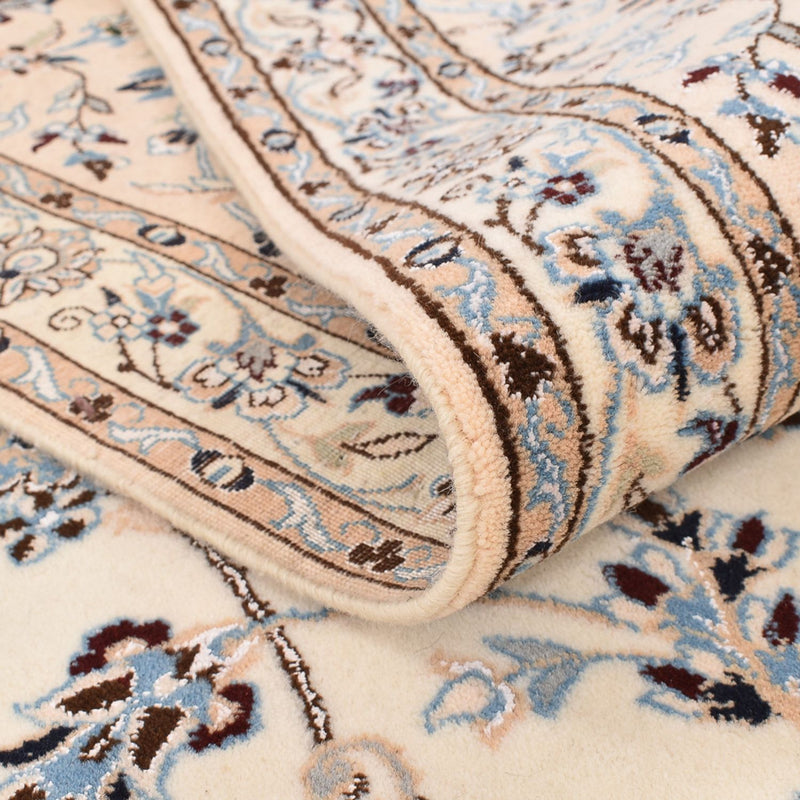 Perzisch tapijt - Nain - Premium - 297 x 205 cm - wit  crème