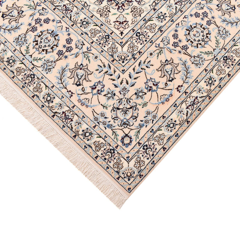 Perzisch tapijt - Nain - Premium vierkant  - 246 x 253 cm - blauw