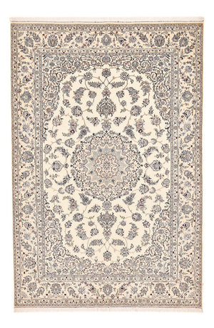 Perzisch tapijt - Nain - Koninklijk - 312 x 210 cm - wit  crème
