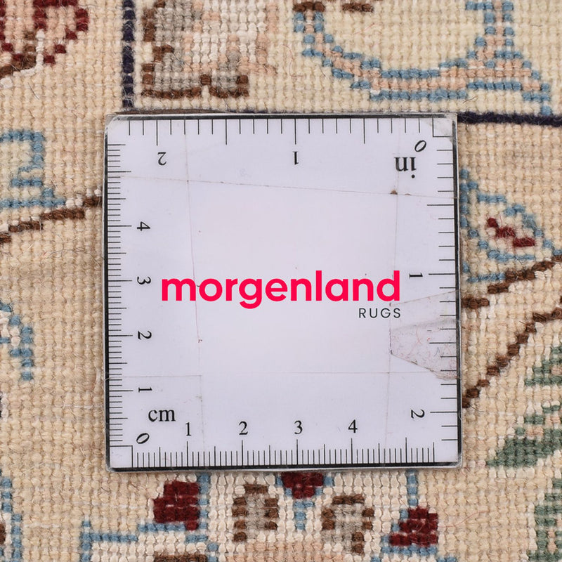 Perzisch tapijt - Nain - Koninklijk - 312 x 210 cm - wit  crème