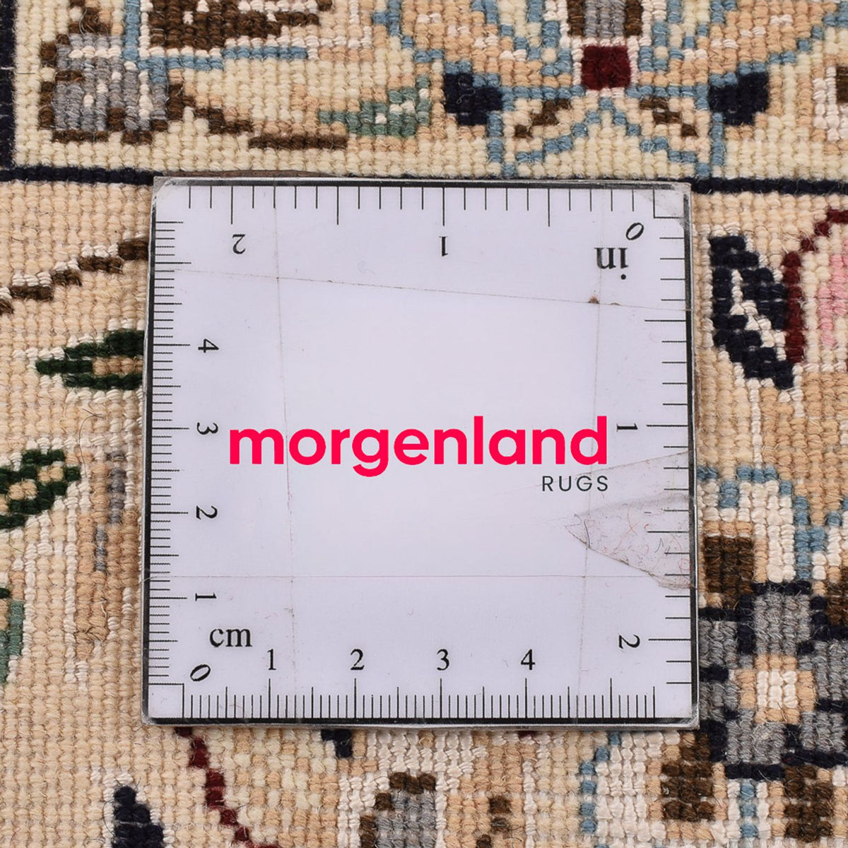 Perzisch tapijt - Nain - Koninklijk - 322 x 208 cm - wit  crème