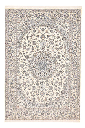 Perzisch tapijt - Nain - Premium - 368 x 255 cm - wit  crème