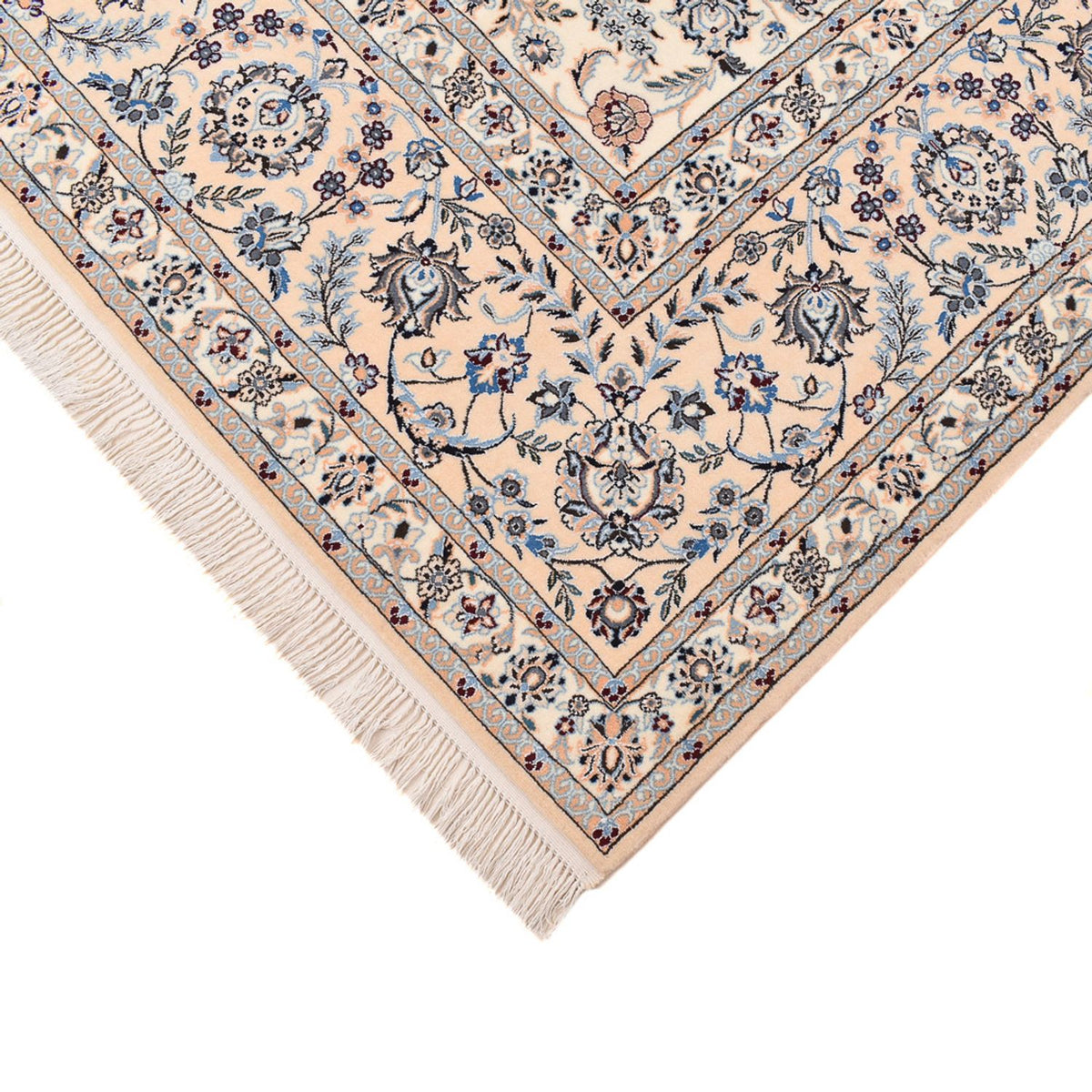 Perzisch tapijt - Nain - Premium - 368 x 255 cm - wit  crème