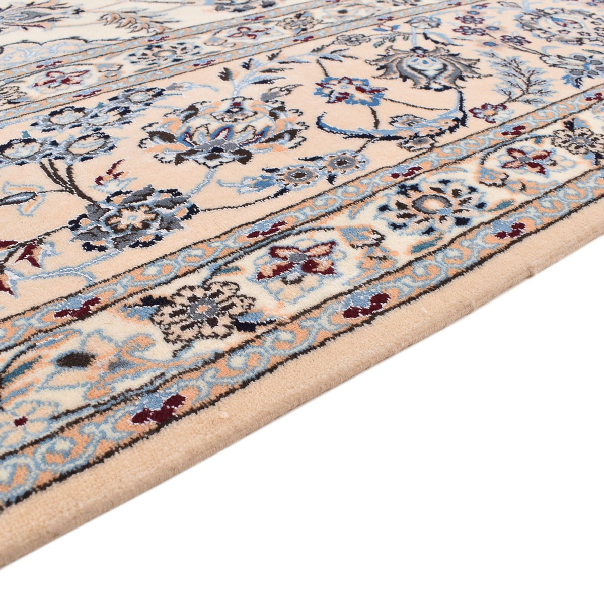 Perzisch tapijt - Nain - Premium - 368 x 255 cm - wit  crème