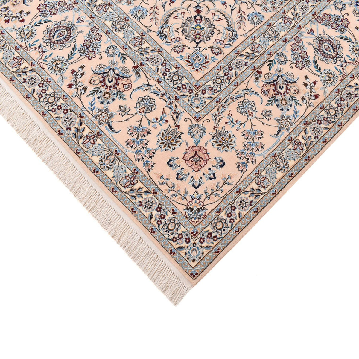 Perzisch tapijt - Nain - Premium - 358 x 259 cm - donkerblauw