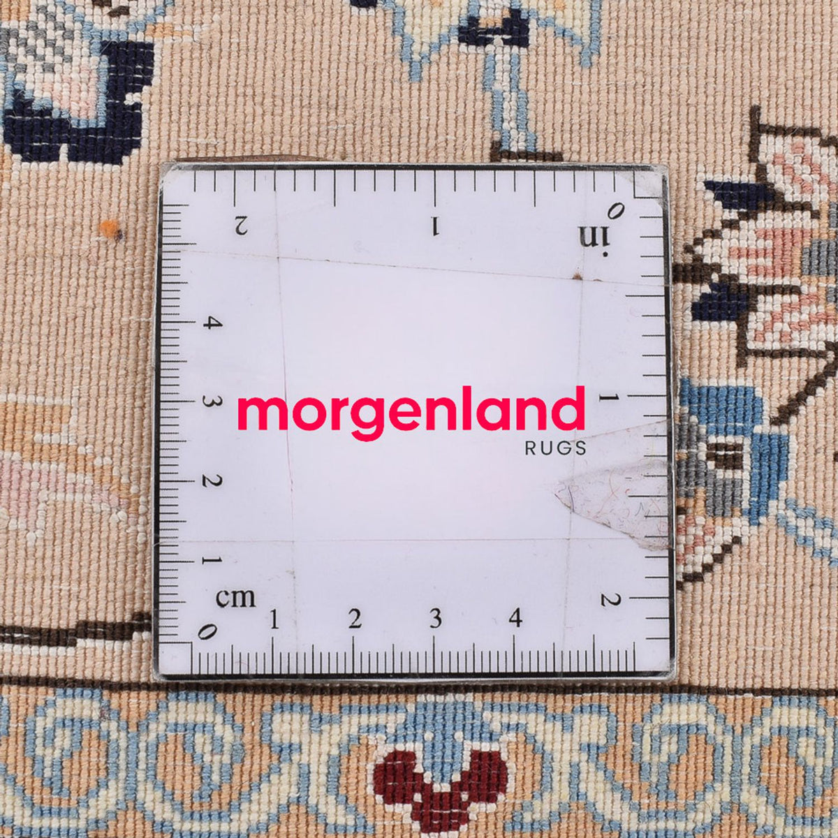 Perzisch tapijt - Nain - Premium - 358 x 259 cm - donkerblauw